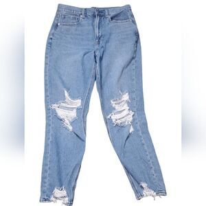 American Eagles Outfitters Distressed Mom Jeans